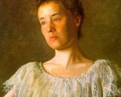 托马斯 伊肯斯 : Portrait of Alice Kurtz